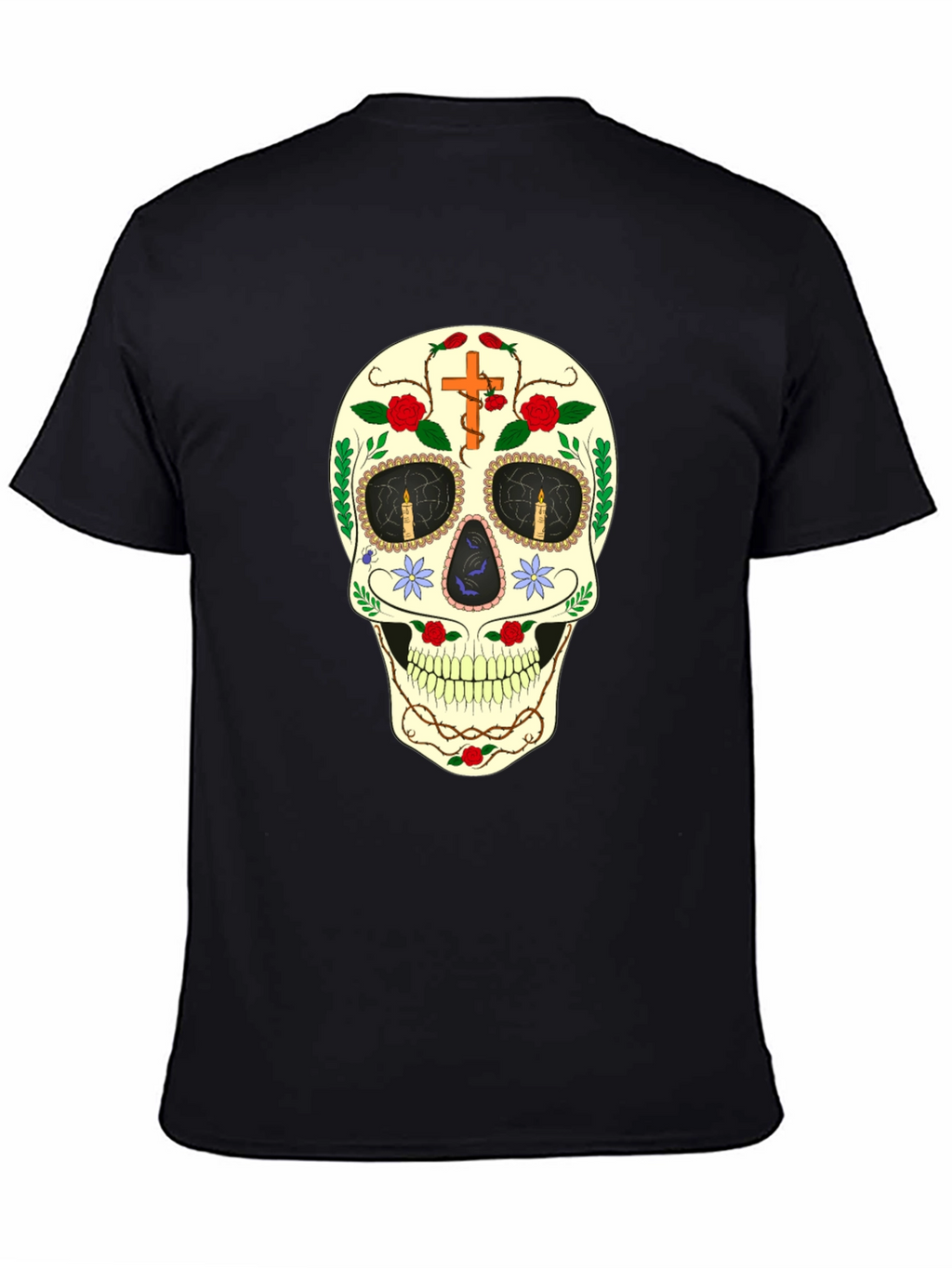 Sugar Skull Black T-Shirt
