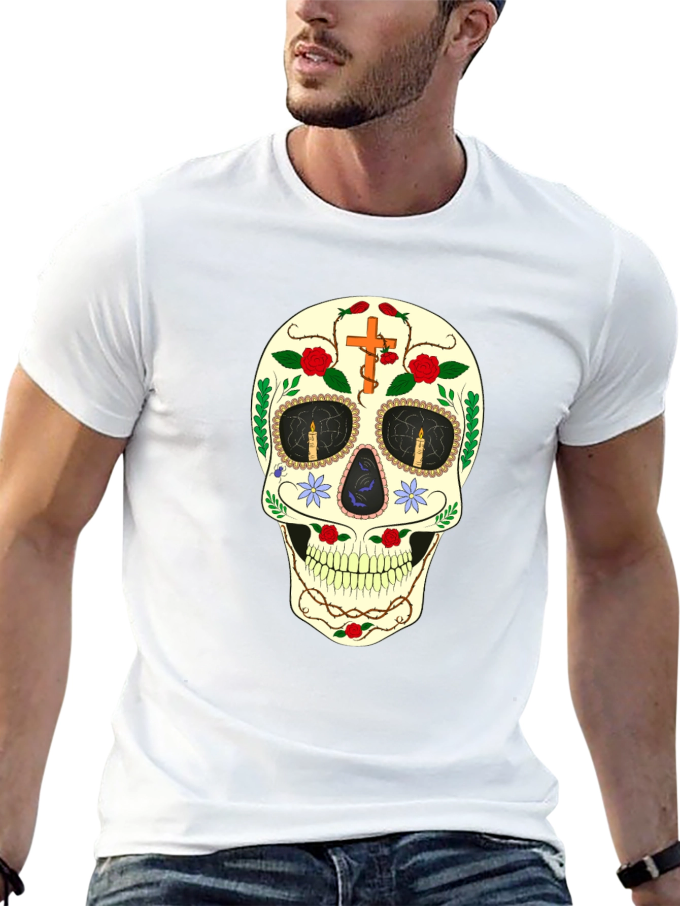 Sugar Skull Black T-Shirt