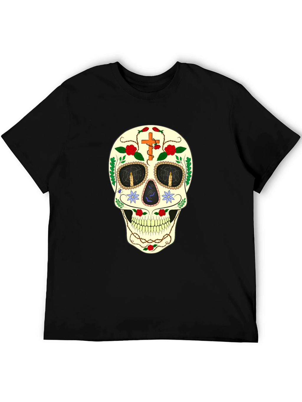 Sugar Skull Black T-Shirt