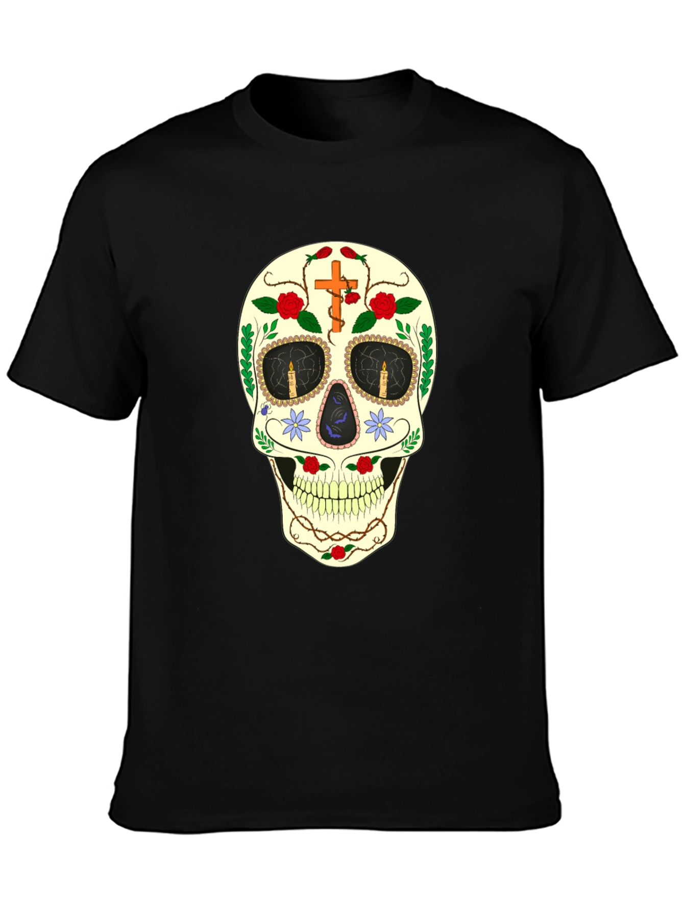 Sugar Skull Black T-Shirt