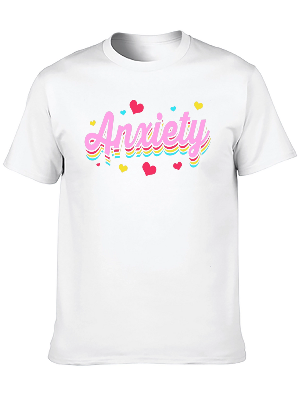 Anxiety Graphic Tee - Stylish Comfort