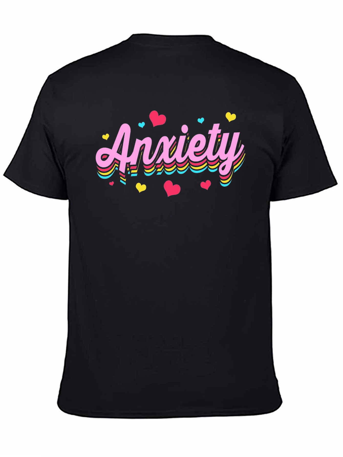 Anxiety Graphic Tee - Stylish Comfort