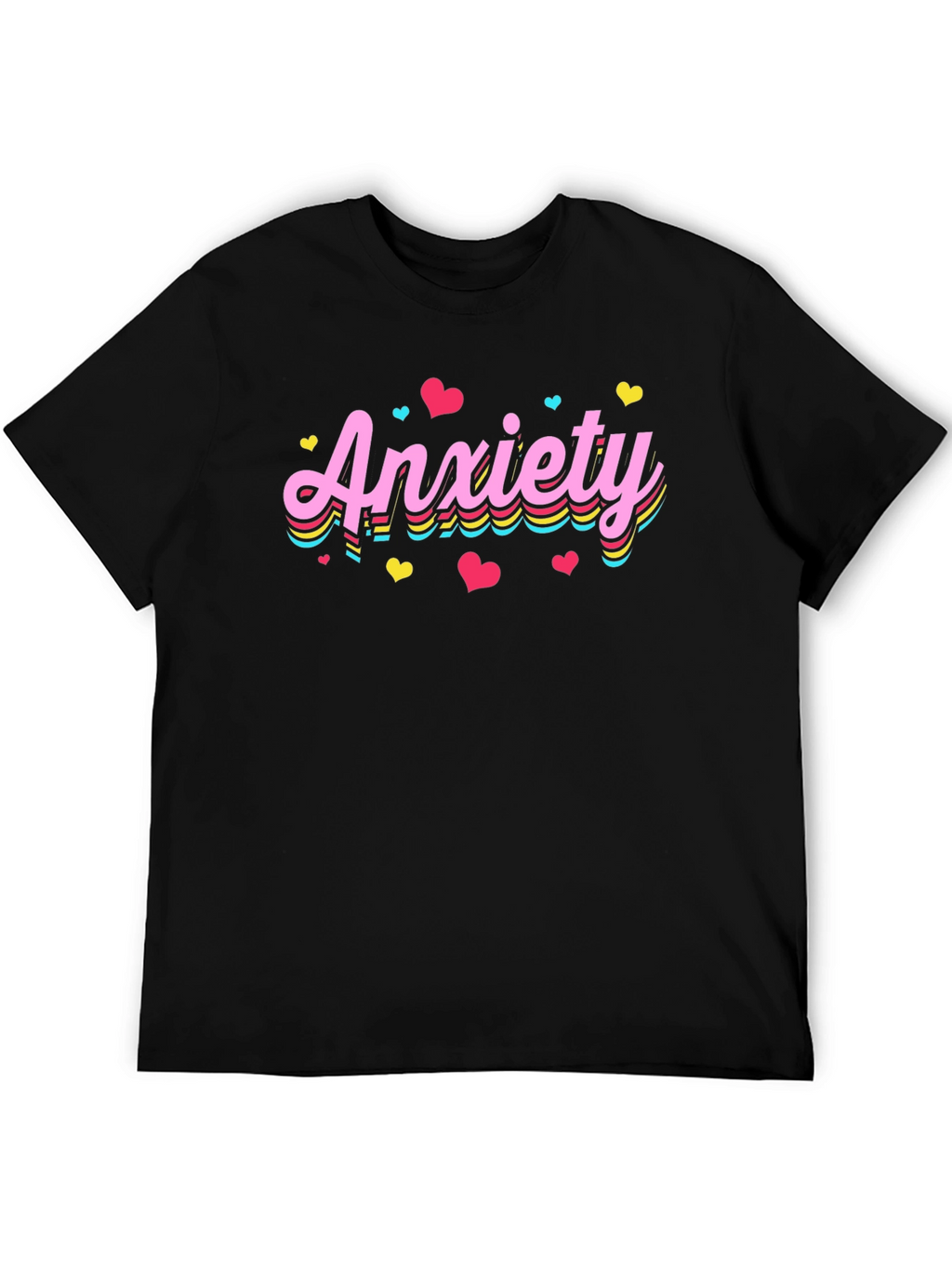 Anxiety Graphic Tee - Stylish Comfort