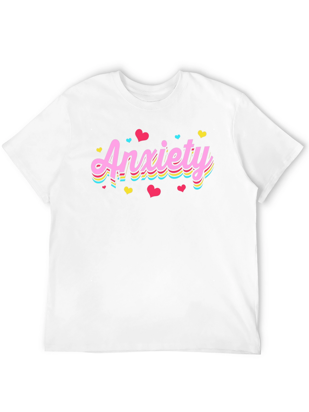 Anxiety Graphic Tee - Stylish Comfort