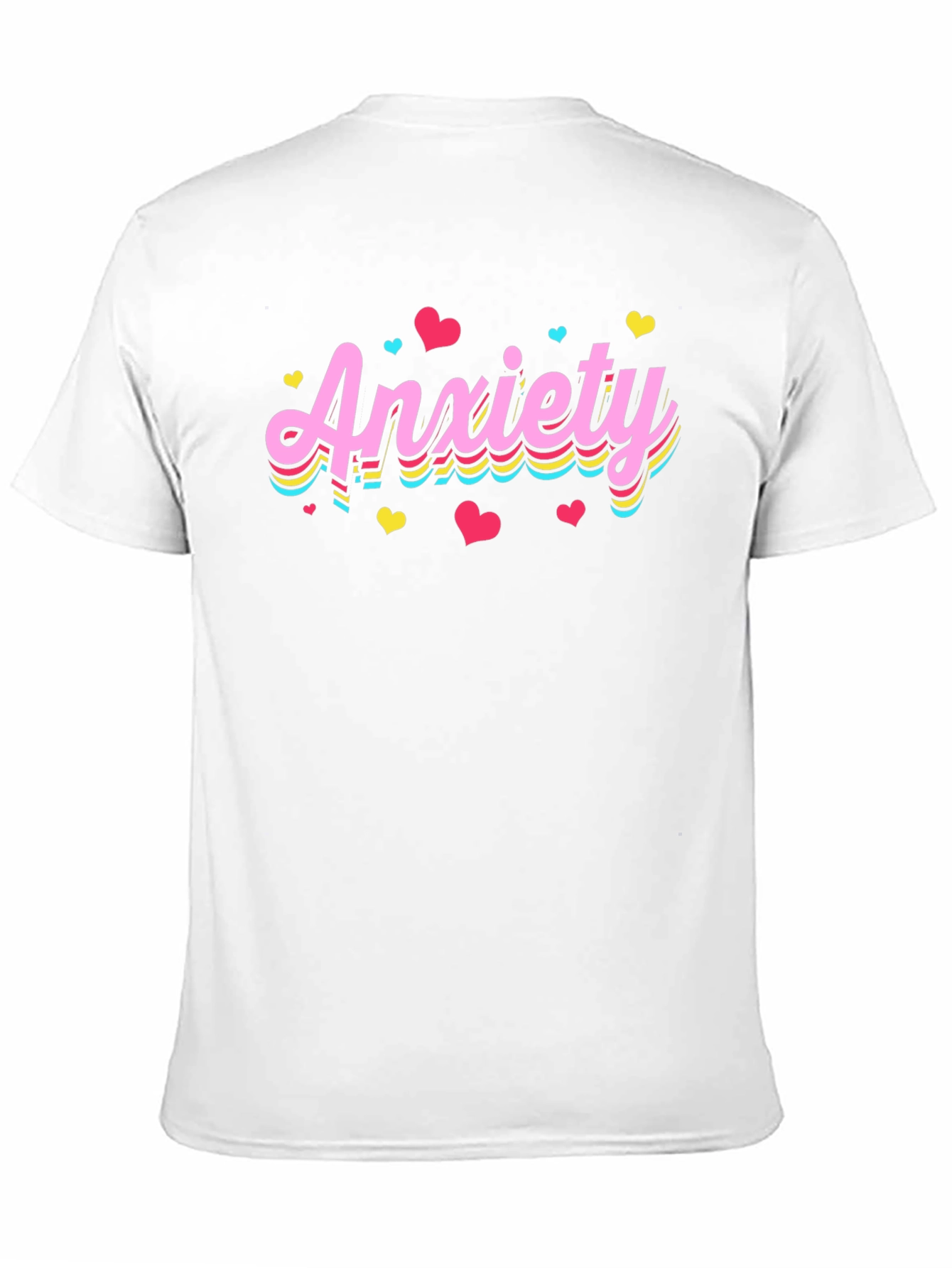 Anxiety Graphic Tee - Stylish Comfort