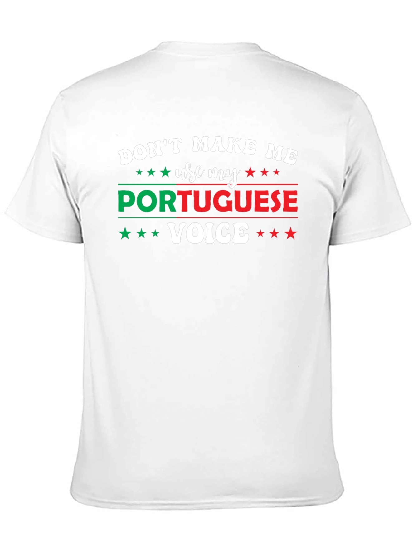 Portuguese Voice T-Shirt - Portugal Pride Tee