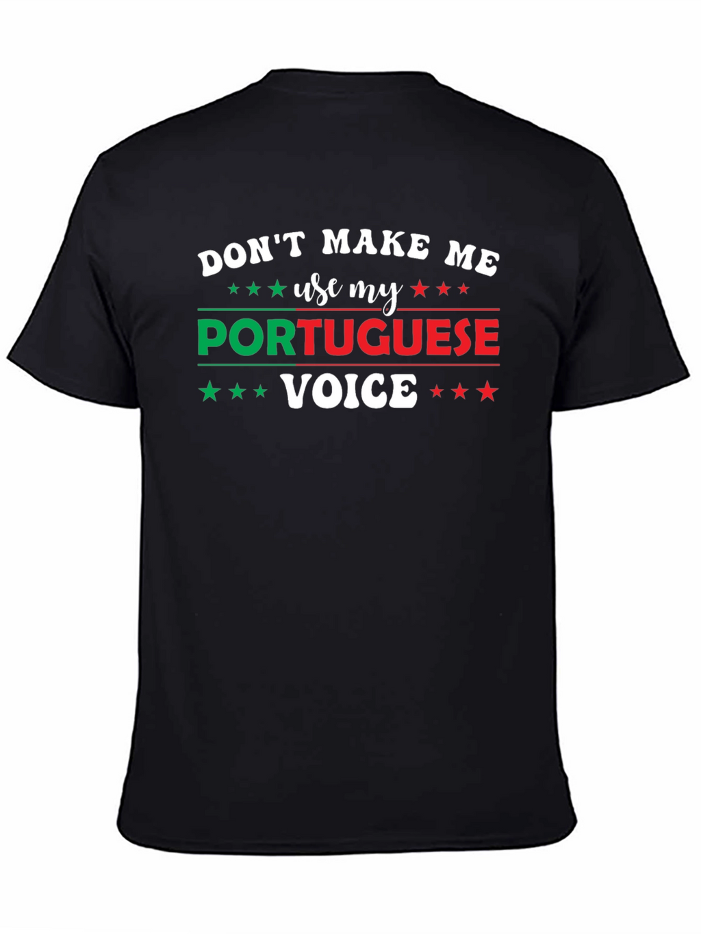 Portuguese Voice T-Shirt - Portugal Pride Tee