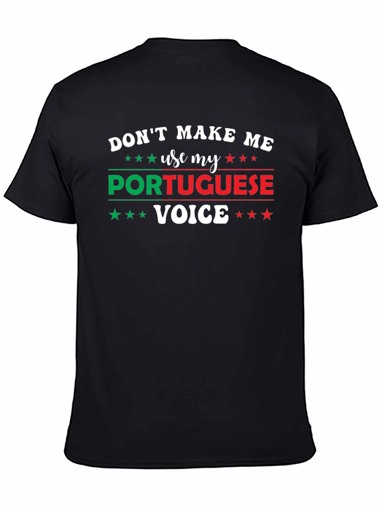Portuguese Voice T-Shirt - Portugal Pride Tee