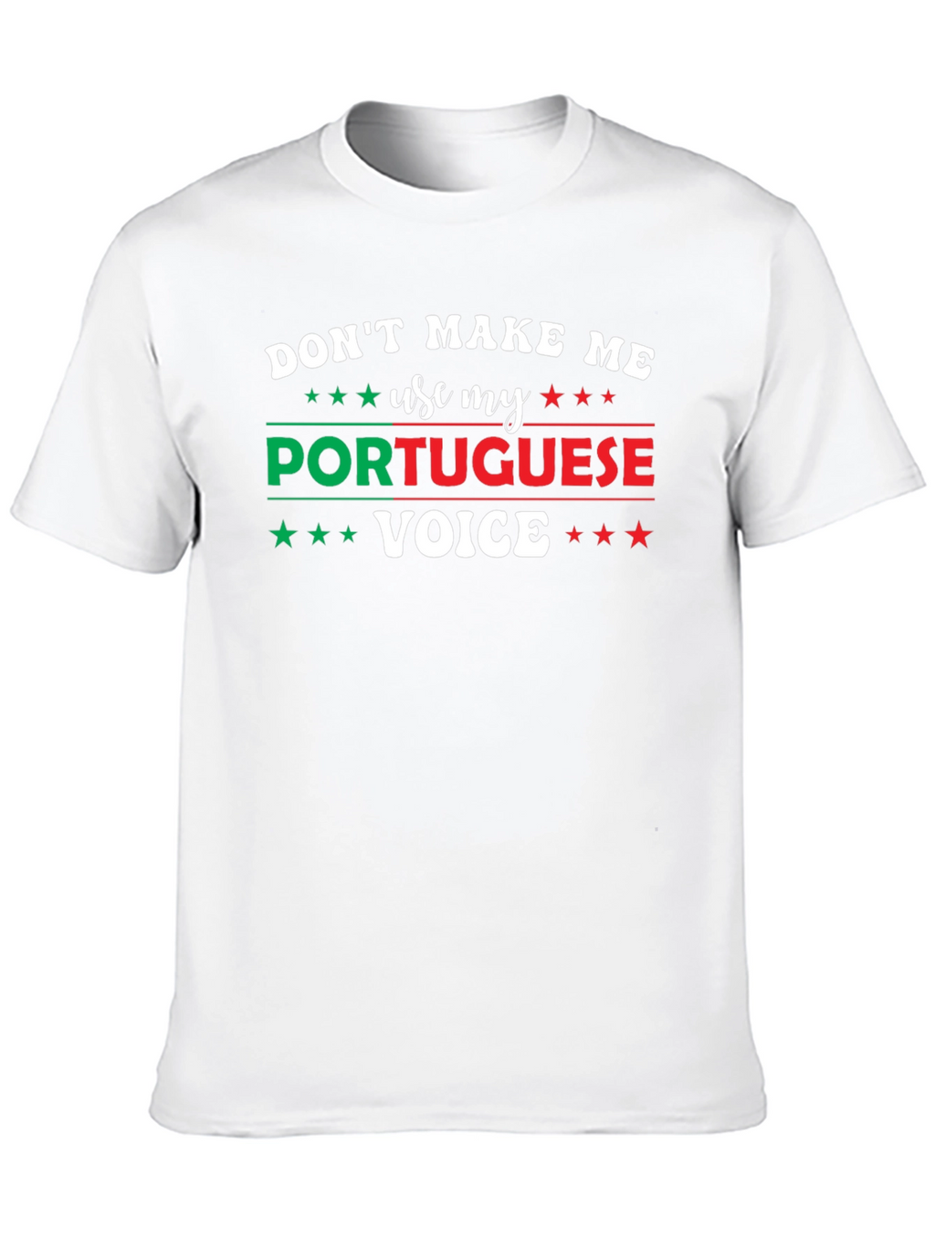 Portuguese Voice T-Shirt - Portugal Pride Tee