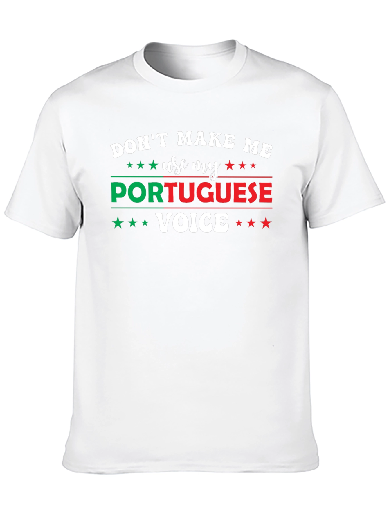 Portuguese Voice T-Shirt - Portugal Pride Tee