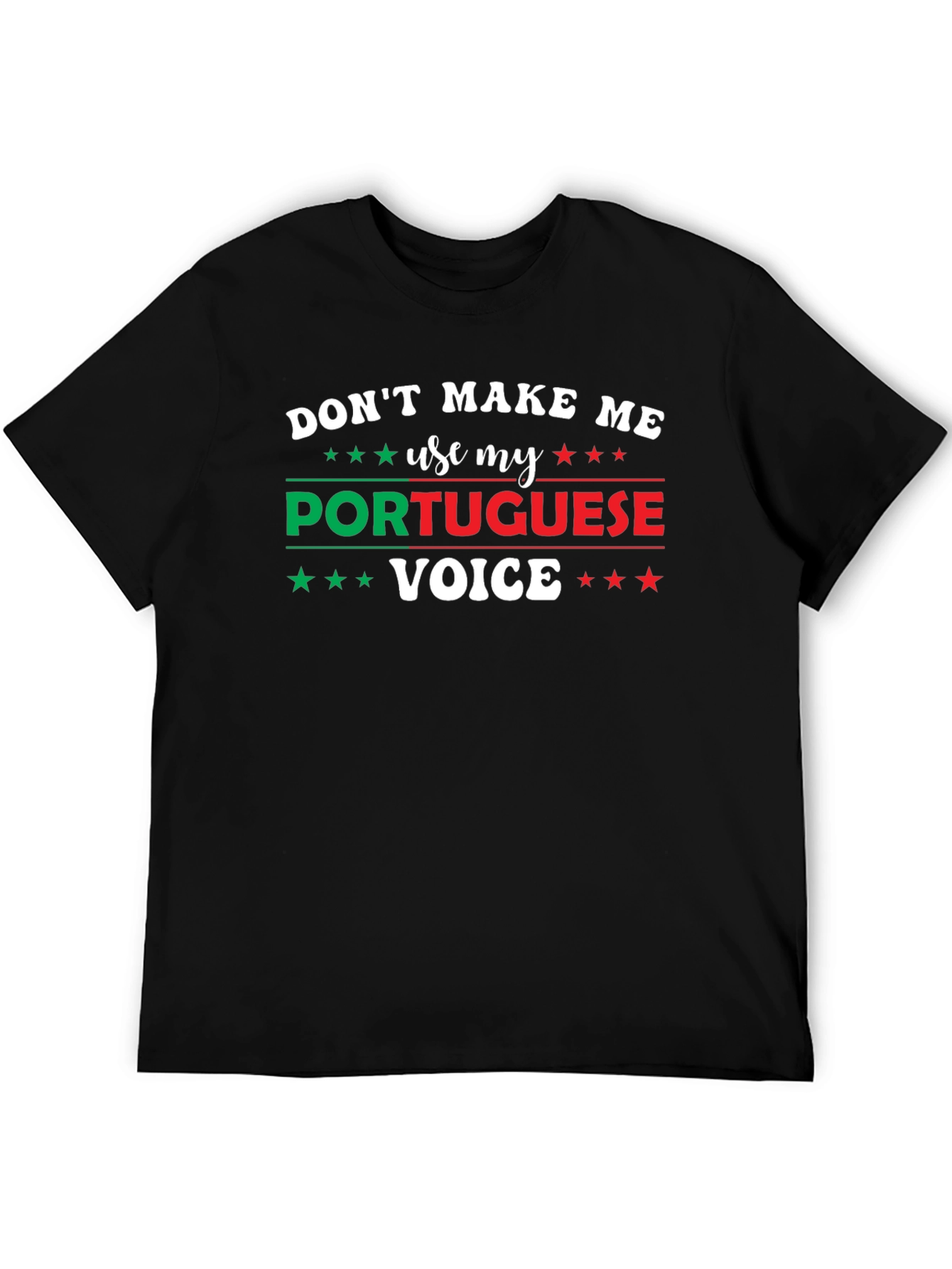 Portuguese Voice T-Shirt - Portugal Pride Tee