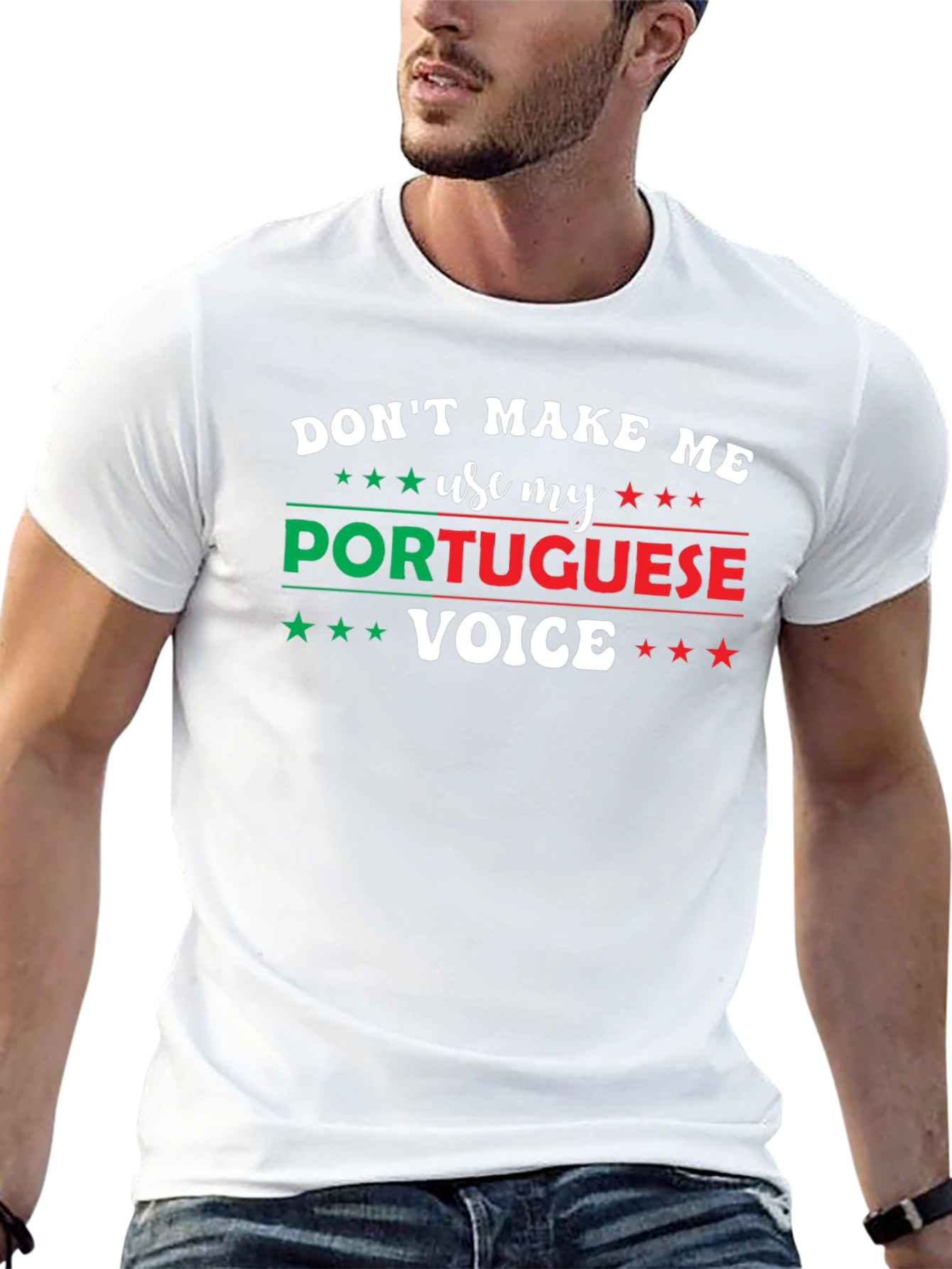 Portuguese Voice T-Shirt - Portugal Pride Tee