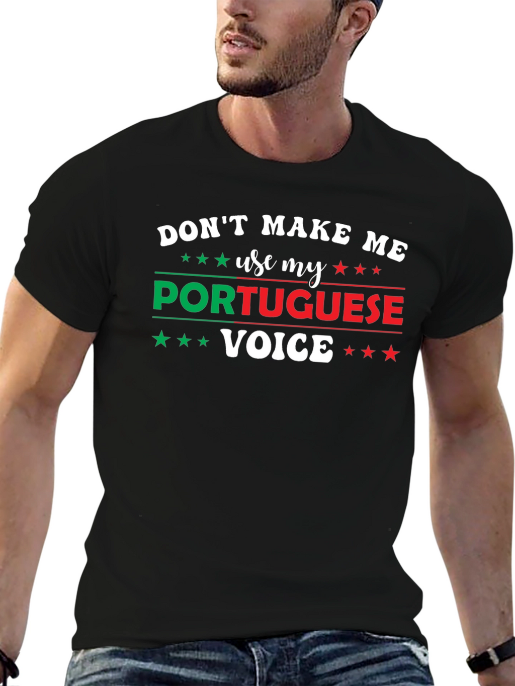 Portuguese Voice T-Shirt - Portugal Pride Tee
