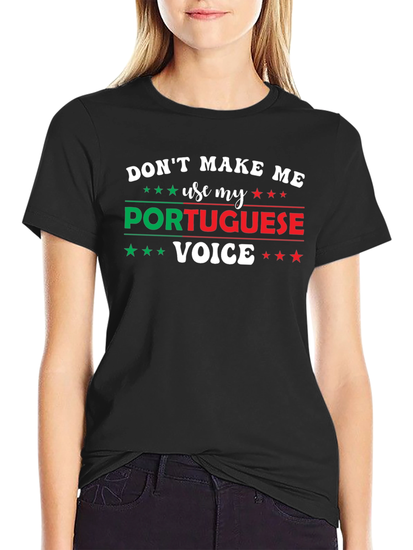 Portuguese Voice T-Shirt - Portugal Pride Tee