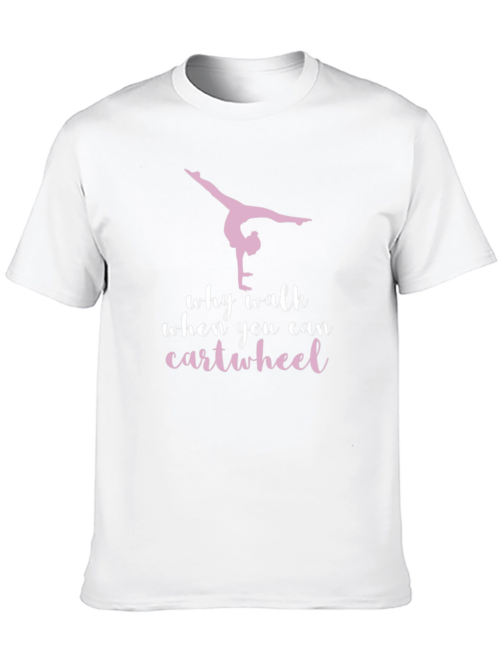 Gymnastics Cartwheel T-Shirt - Black