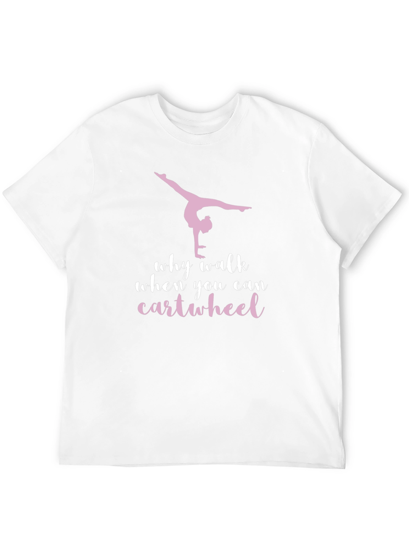 Gymnastics Cartwheel T-Shirt - Black