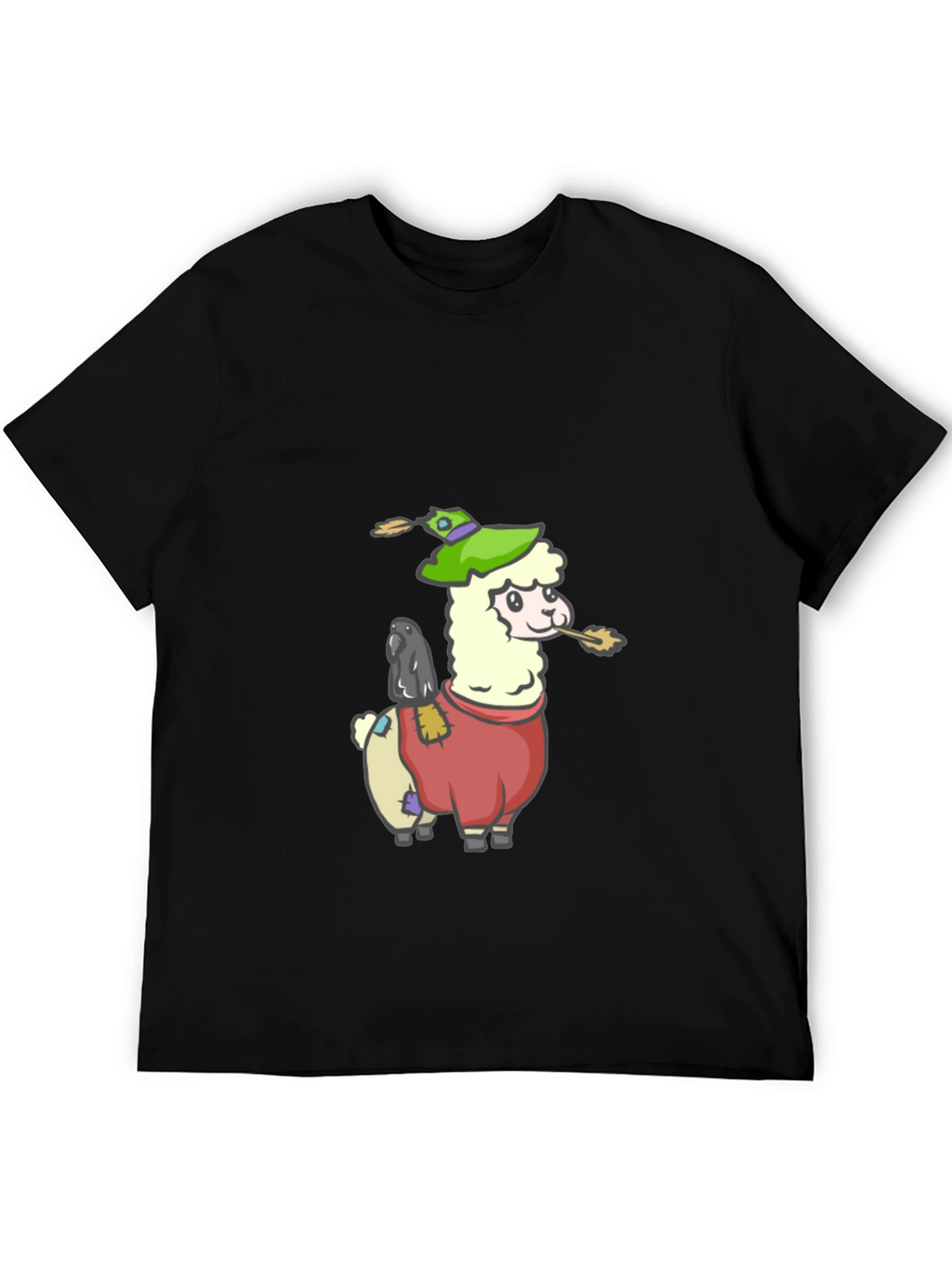 Llama Scarecrow Graphic Tee