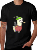 Llama Scarecrow Graphic Tee