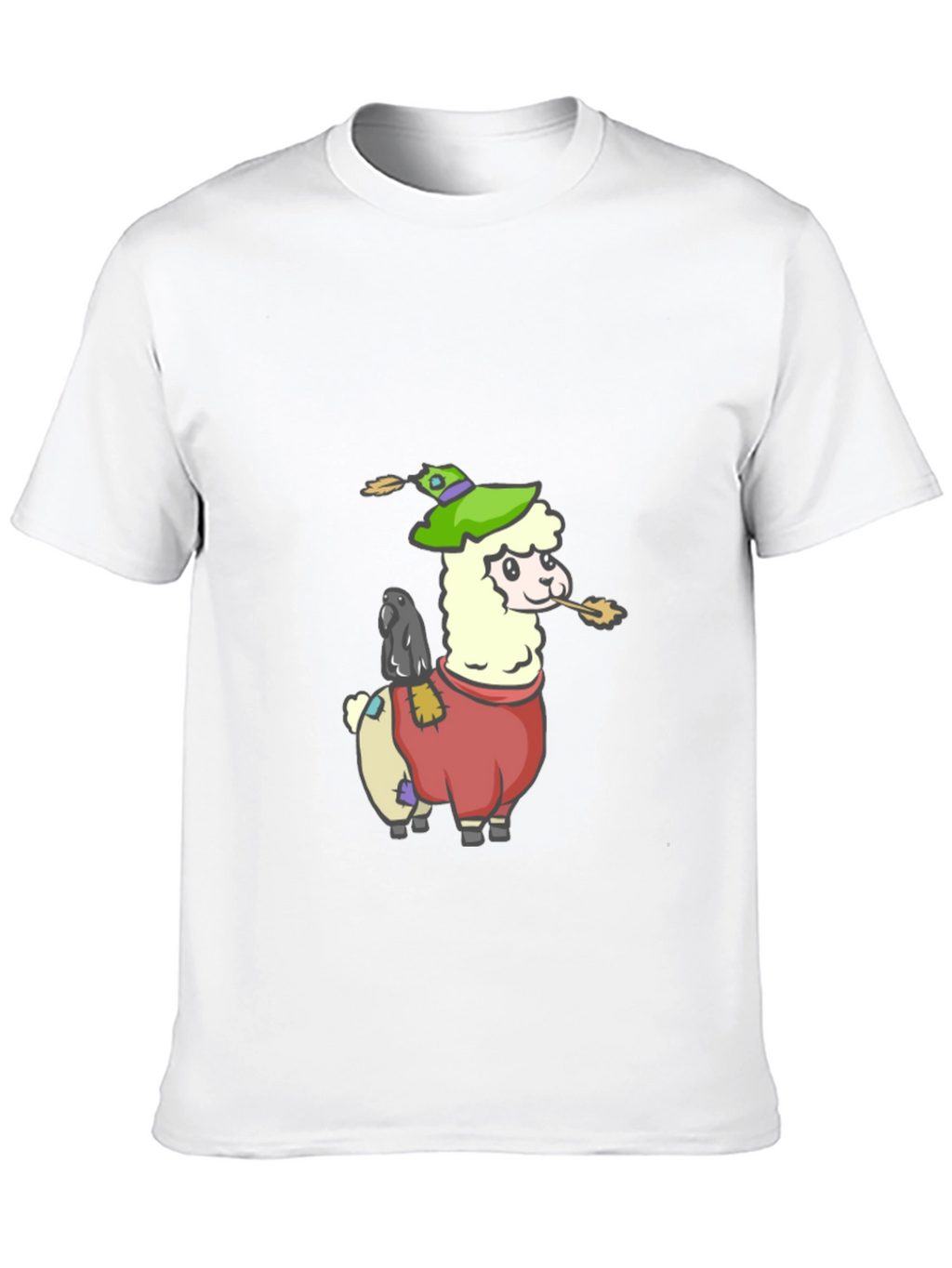 Llama Scarecrow Graphic Tee