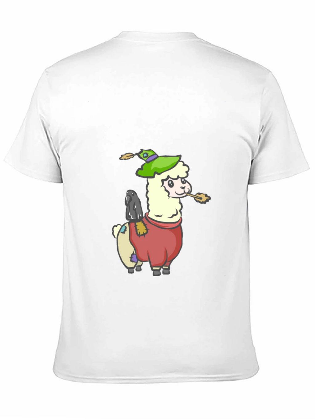 Llama Scarecrow Graphic Tee