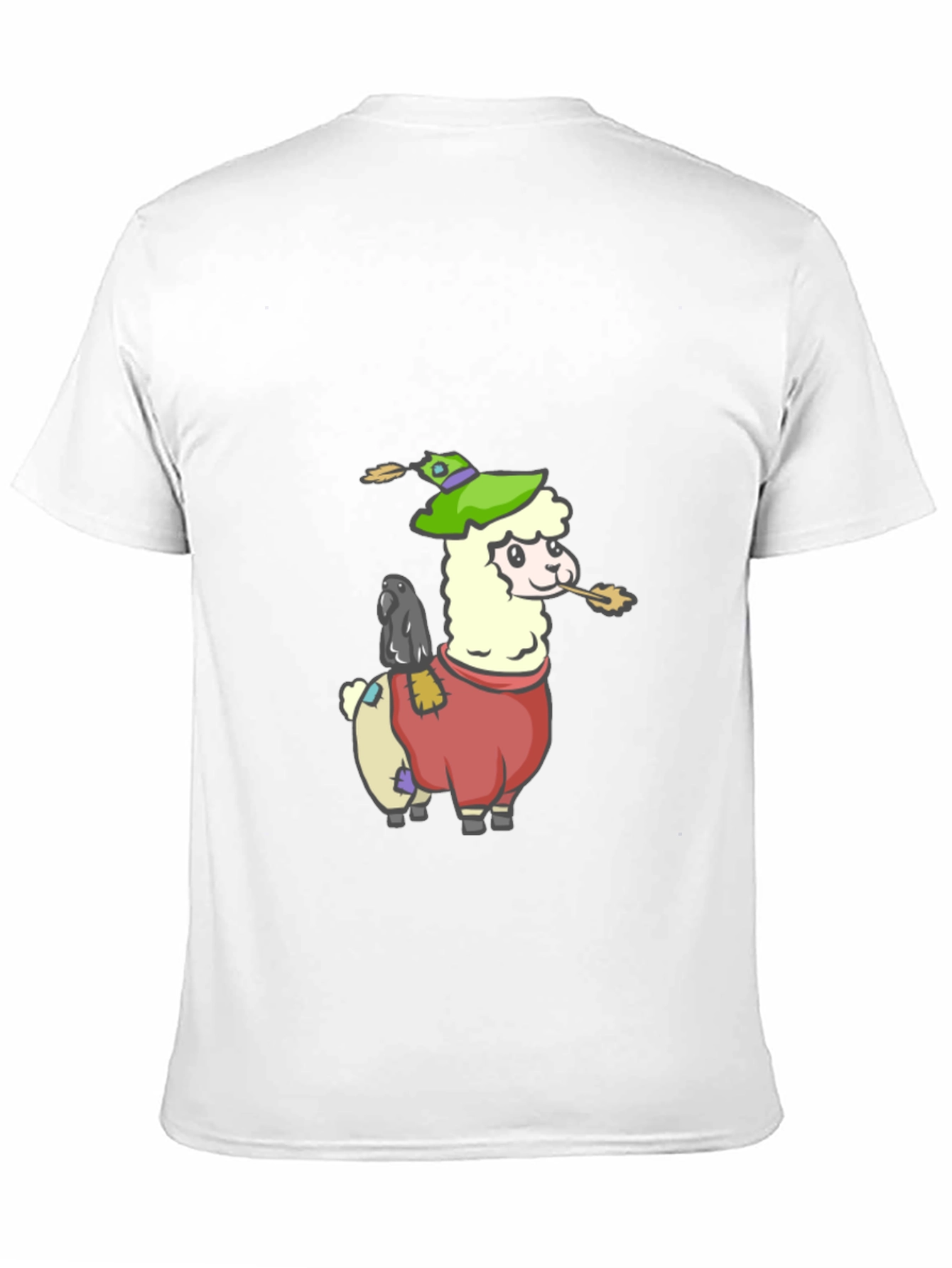 Llama Scarecrow Graphic Tee