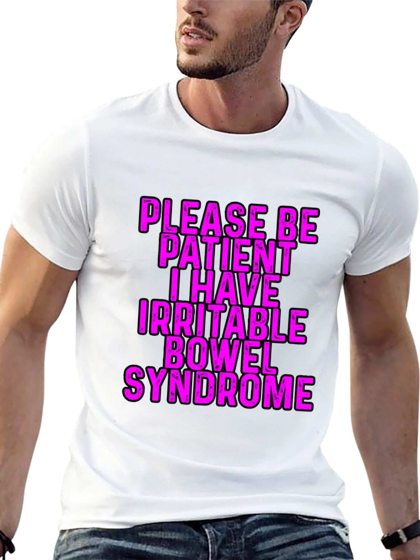 Irritable Bowel Syndrome Graphic Tee - Black