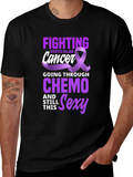 Fighting Testicular Cancer Chemo Sexy T-Shirt