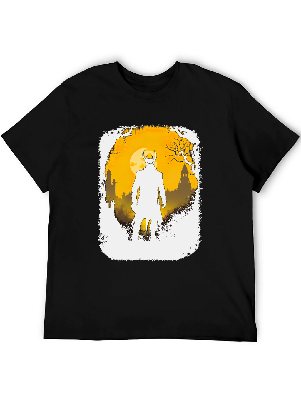 Silhouette Loki Graphic T-Shirt