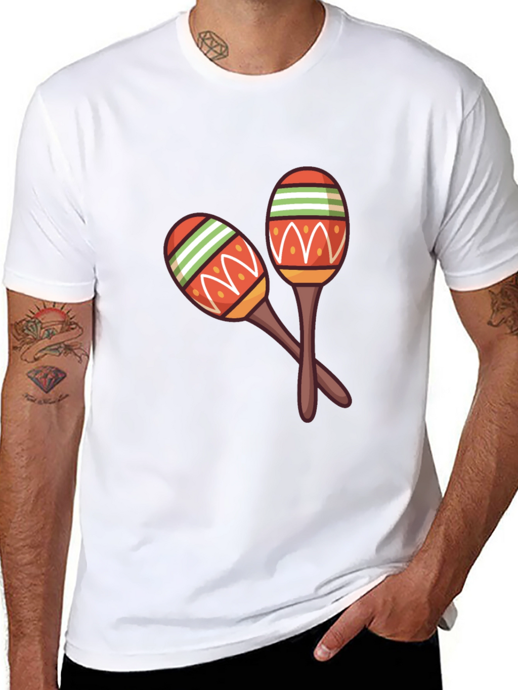 Maraca Graphic Tee - Black