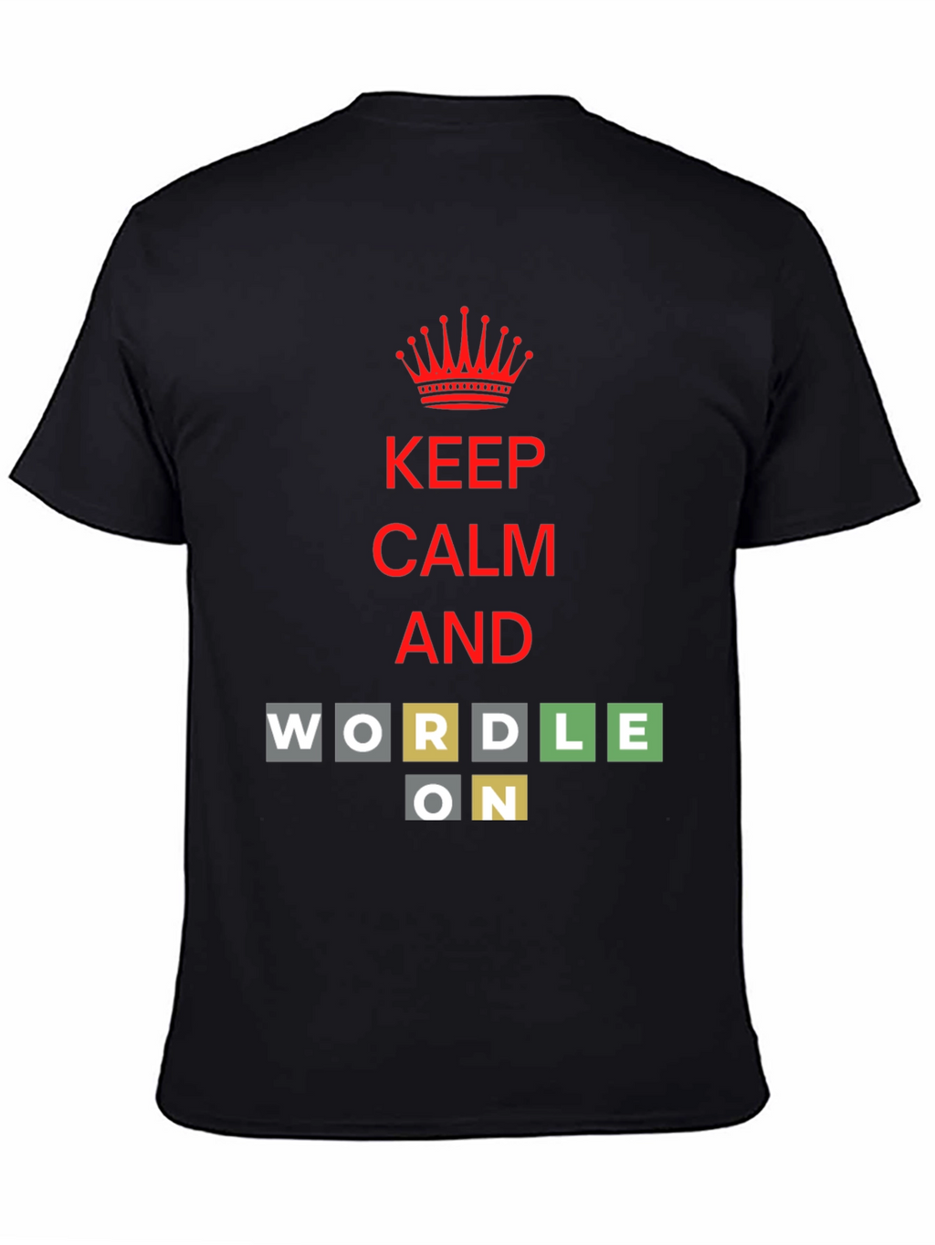 Keep Calm and Wordle On T-Shirt