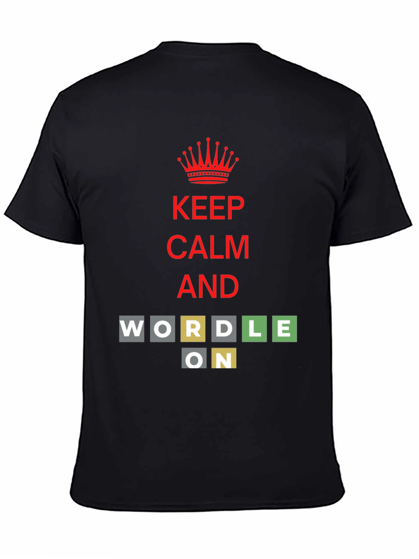 Keep Calm and Wordle On T-Shirt