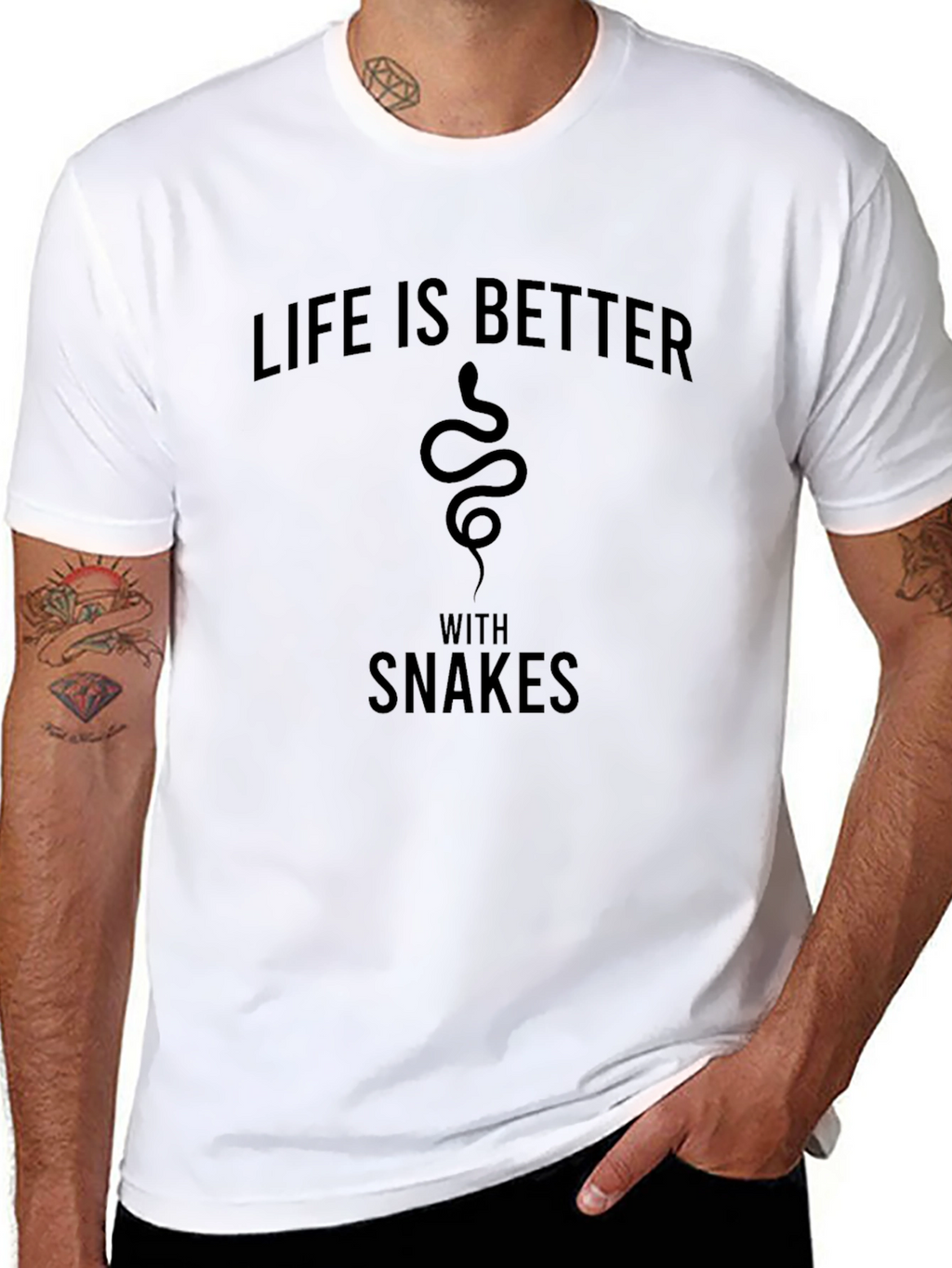 Life is Better with Snakes T-Shirt