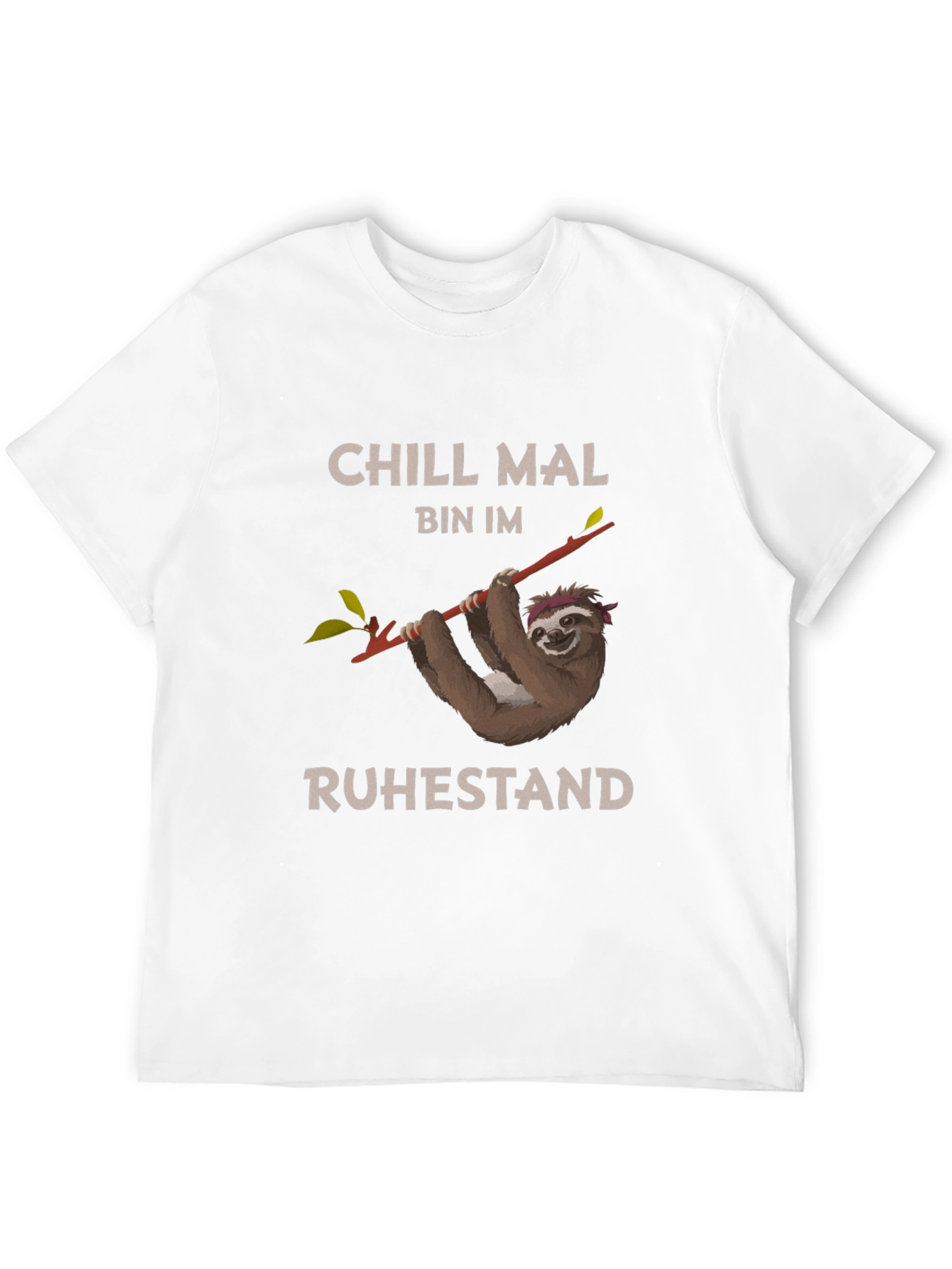 Chill Mal Bin Im Ruhestand Sloth T-Shirt
