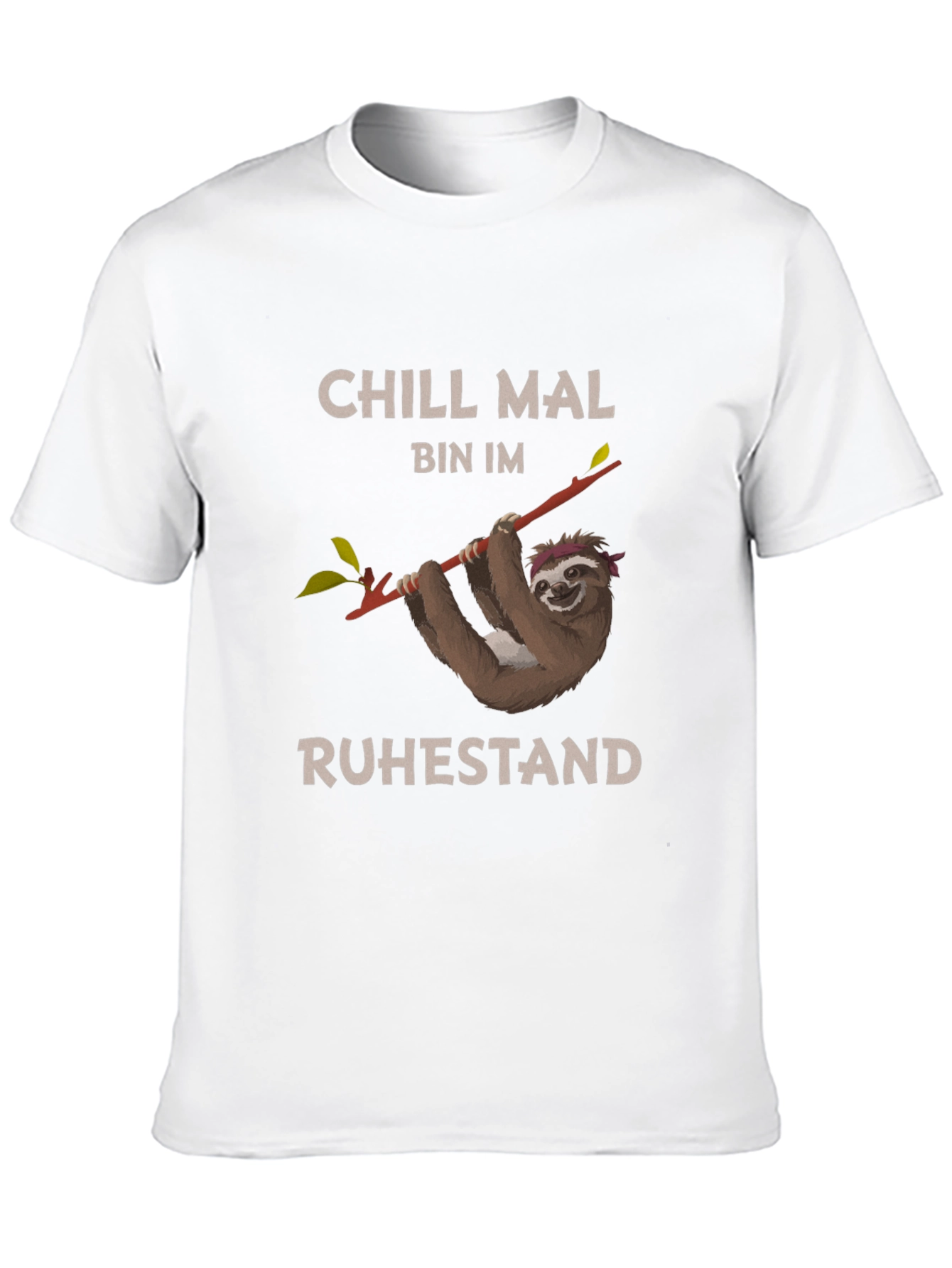 Chill Mal Bin Im Ruhestand Sloth T-Shirt