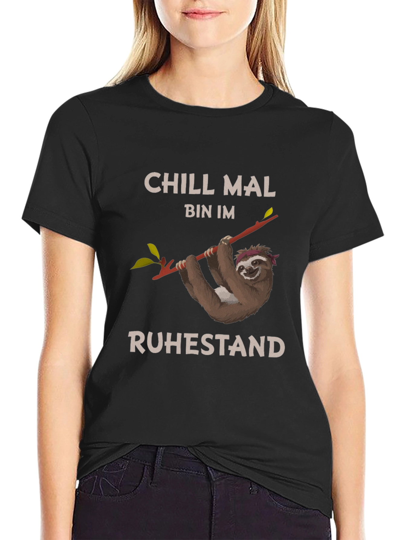 Chill Mal Bin Im Ruhestand Sloth T-Shirt