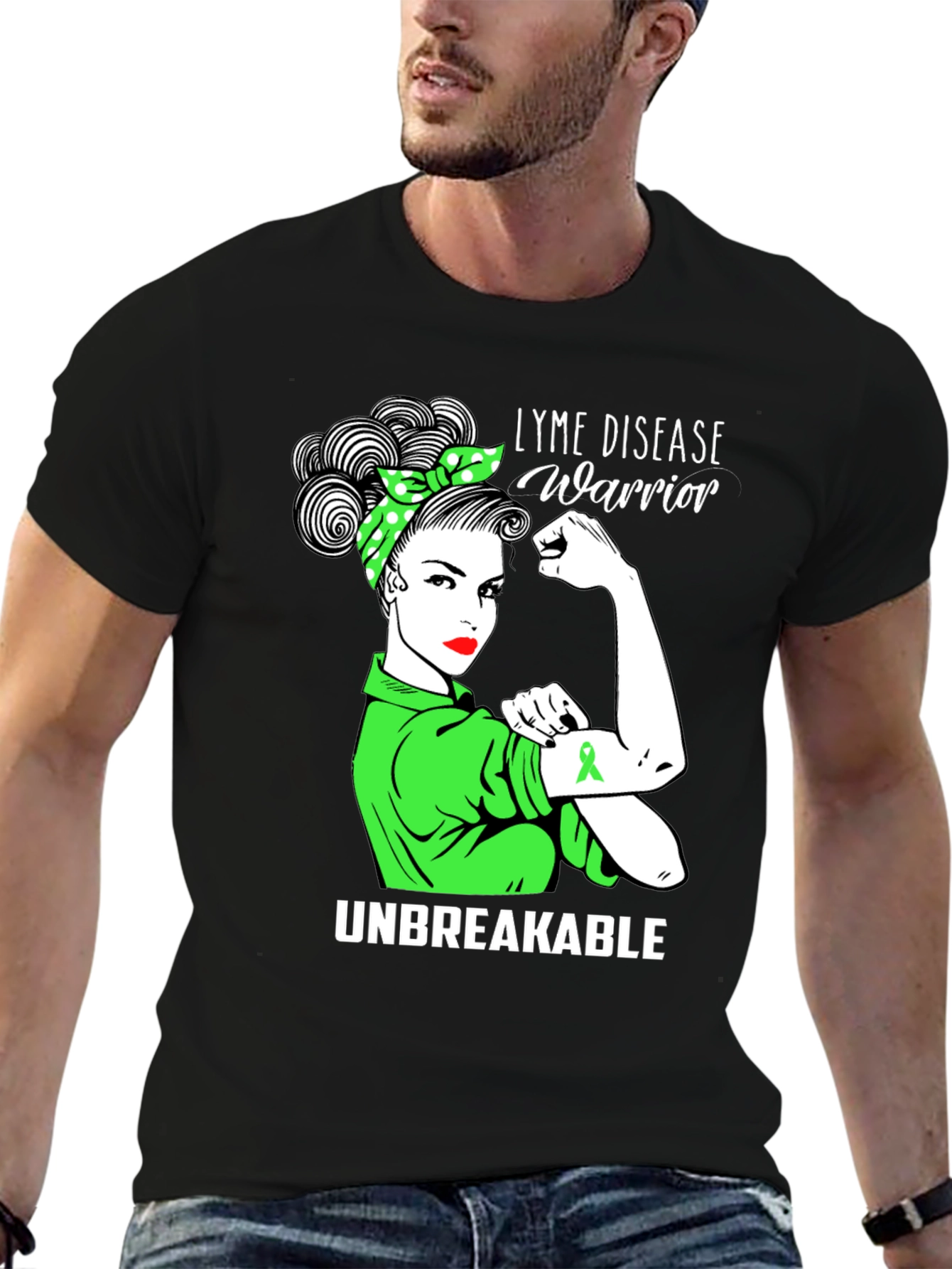 Lyme Disease Warrior T-Shirt - Unbreakable Awareness Tee