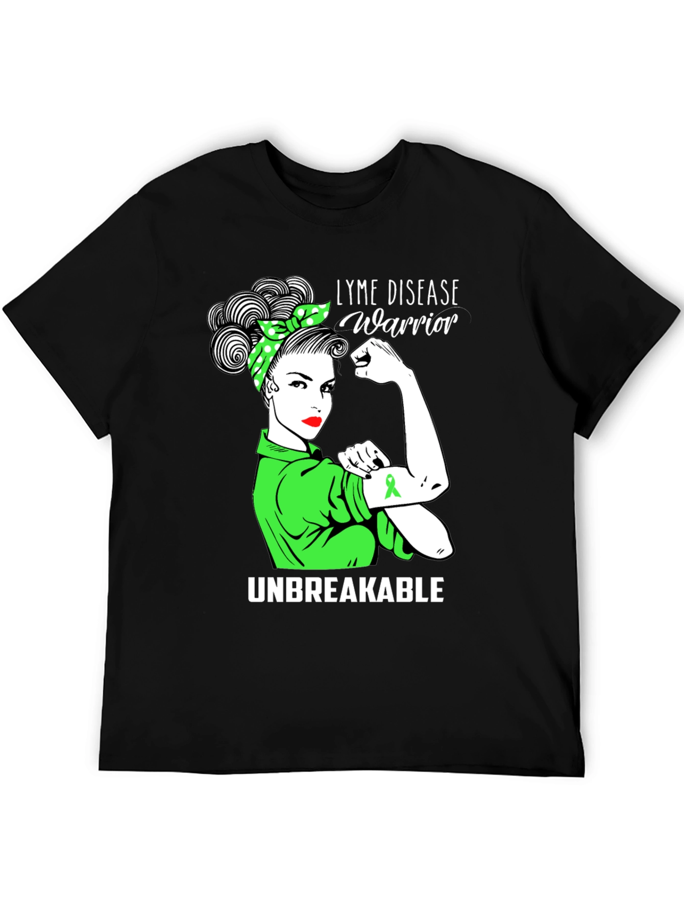 Lyme Disease Warrior T-Shirt - Unbreakable Awareness Tee