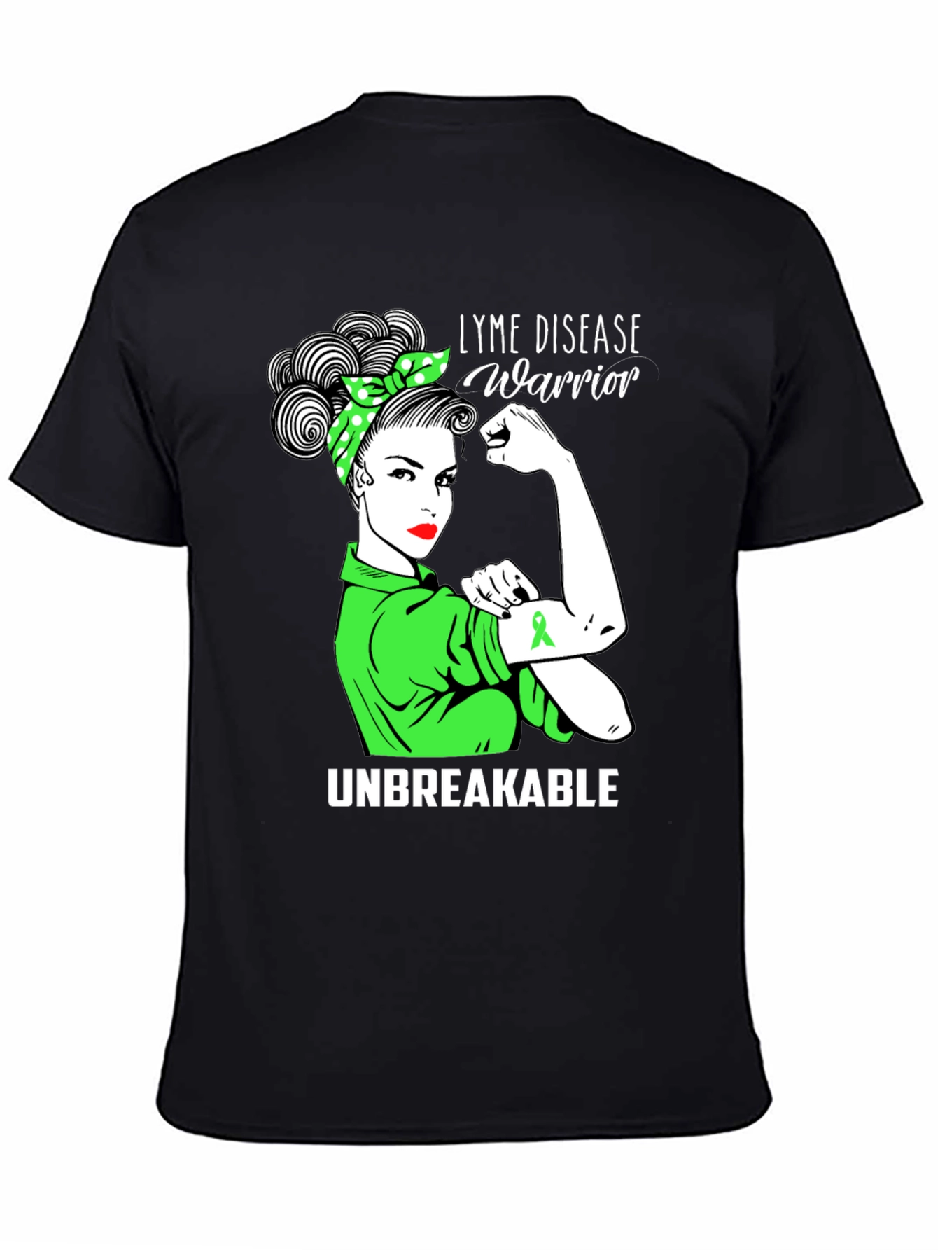 Lyme Disease Warrior T-Shirt - Unbreakable Awareness Tee