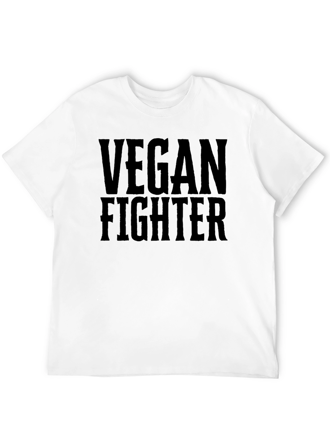 Vegan Fighter T-Shirt - Bold Graphic Tee