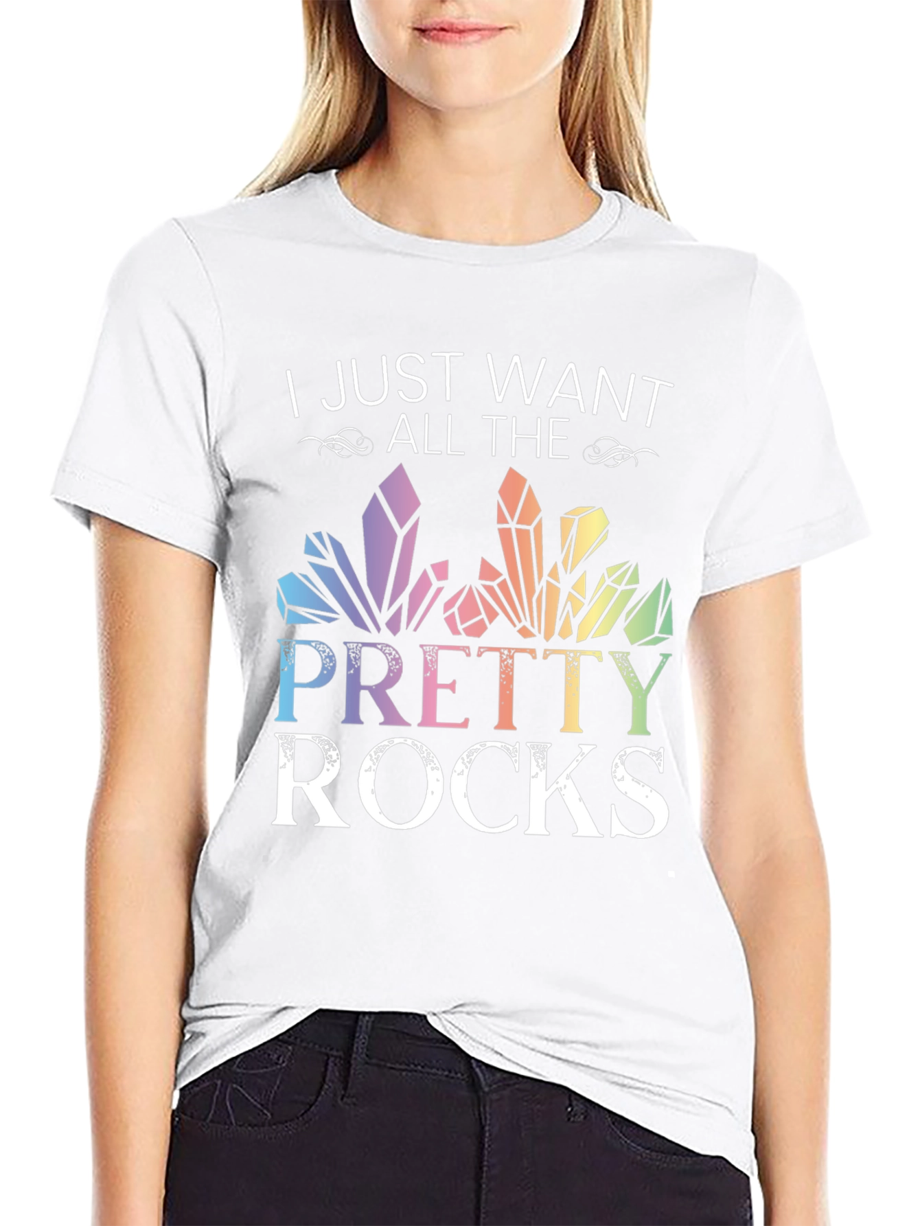 Pretty Rocks T-Shirt - Crystal Lover Tee