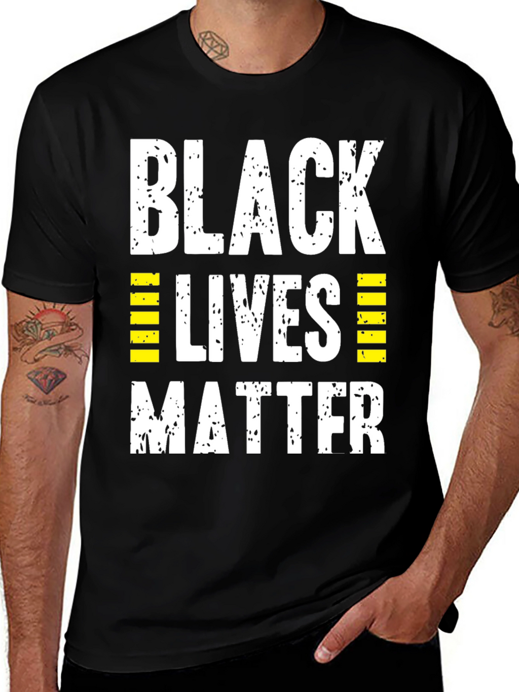 Black Lives Matter Graphic T-Shirt - Activism Awareness