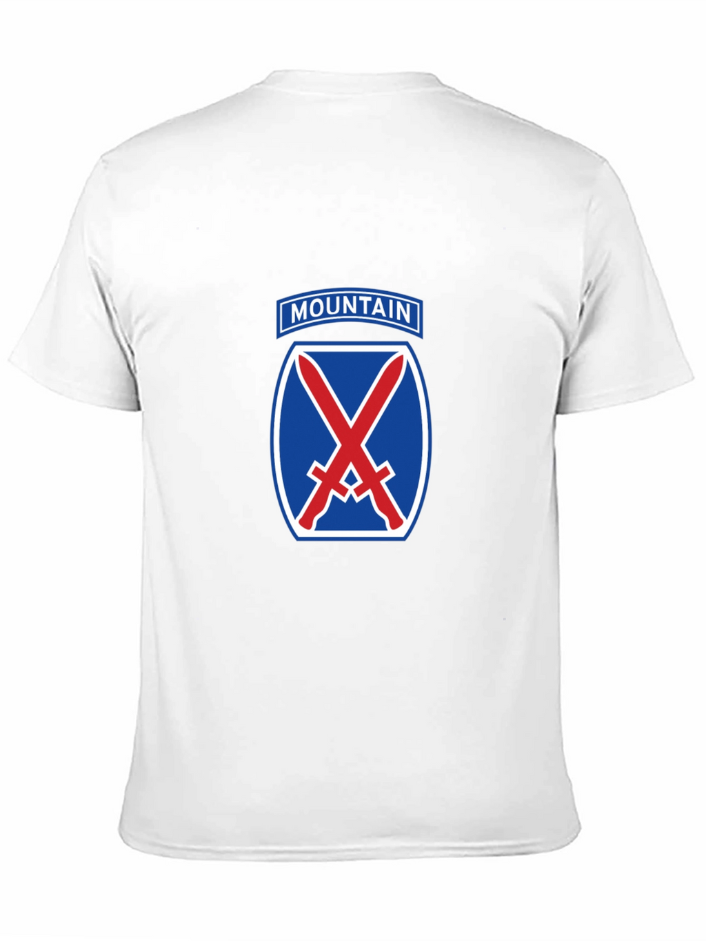 10th Mountain Division Black T-Shirt