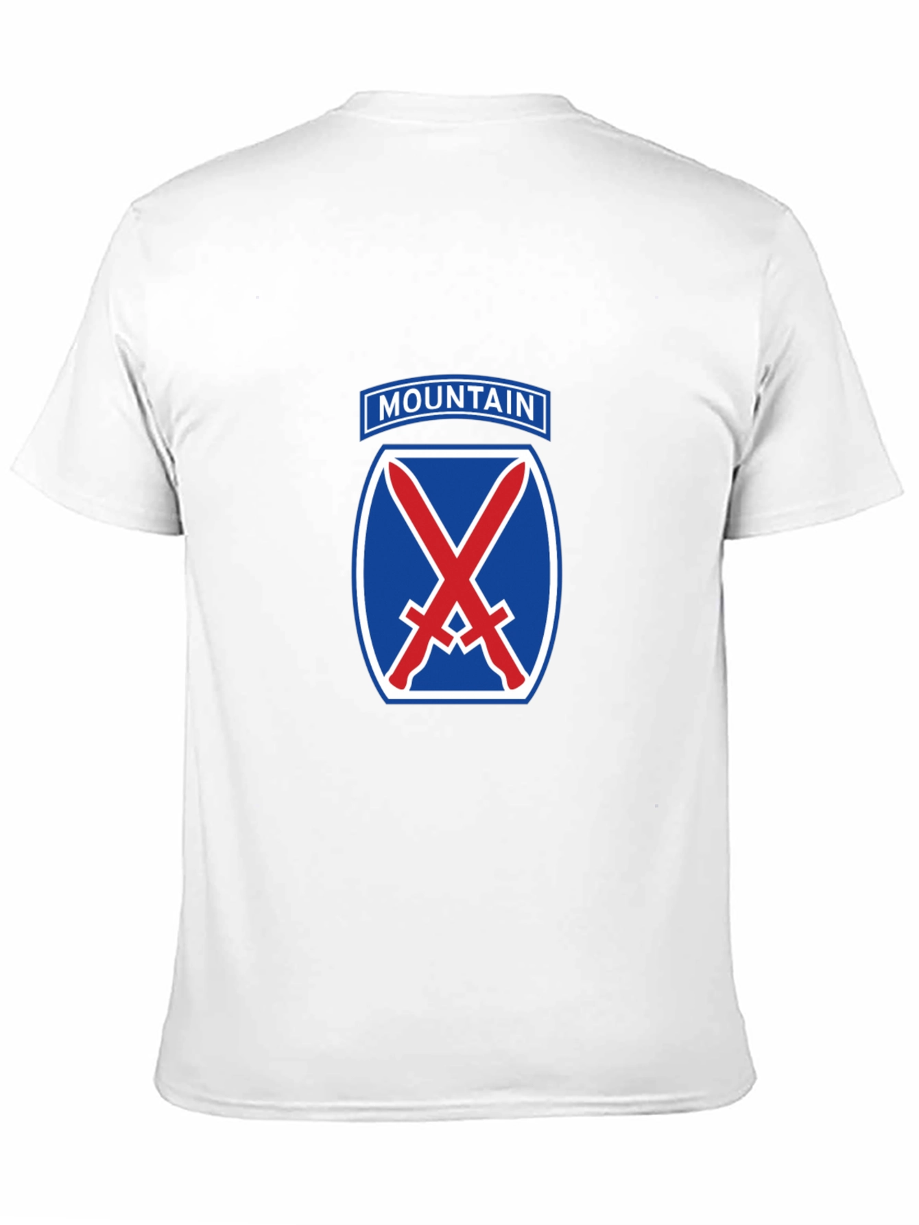10th Mountain Division Black T-Shirt