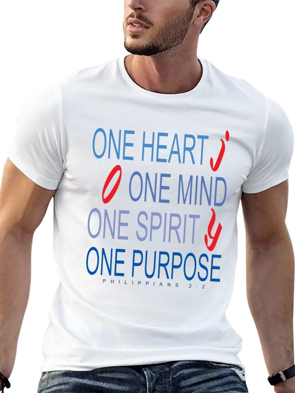 One Heart Christian T-Shirt