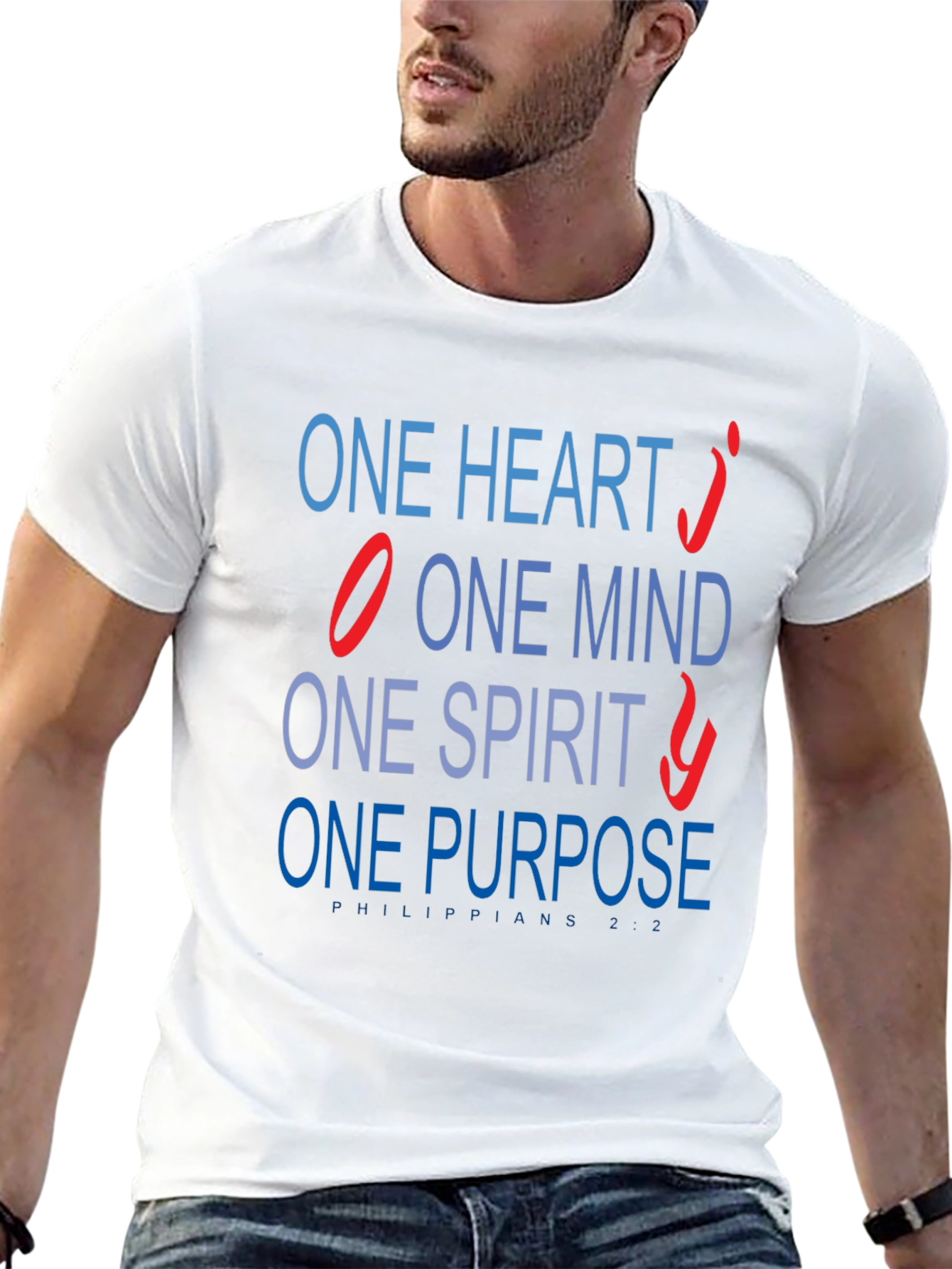 One Heart Christian T-Shirt