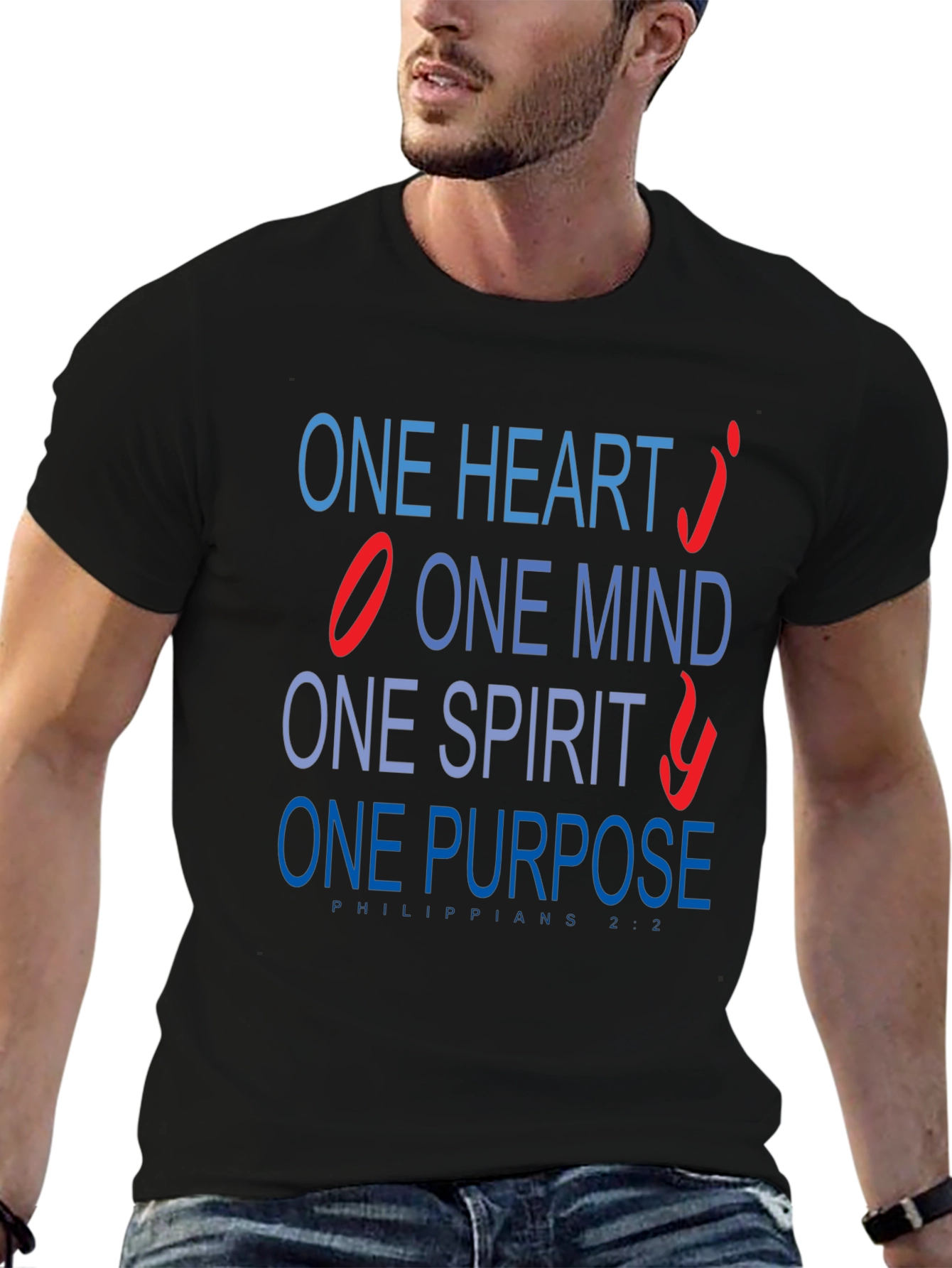 One Heart Christian T-Shirt