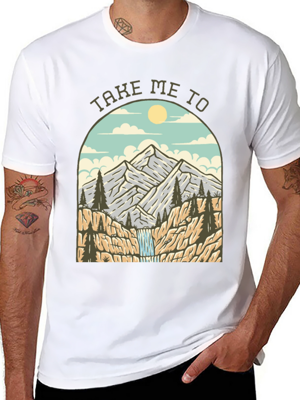 Mountain Adventure Graphic Tee