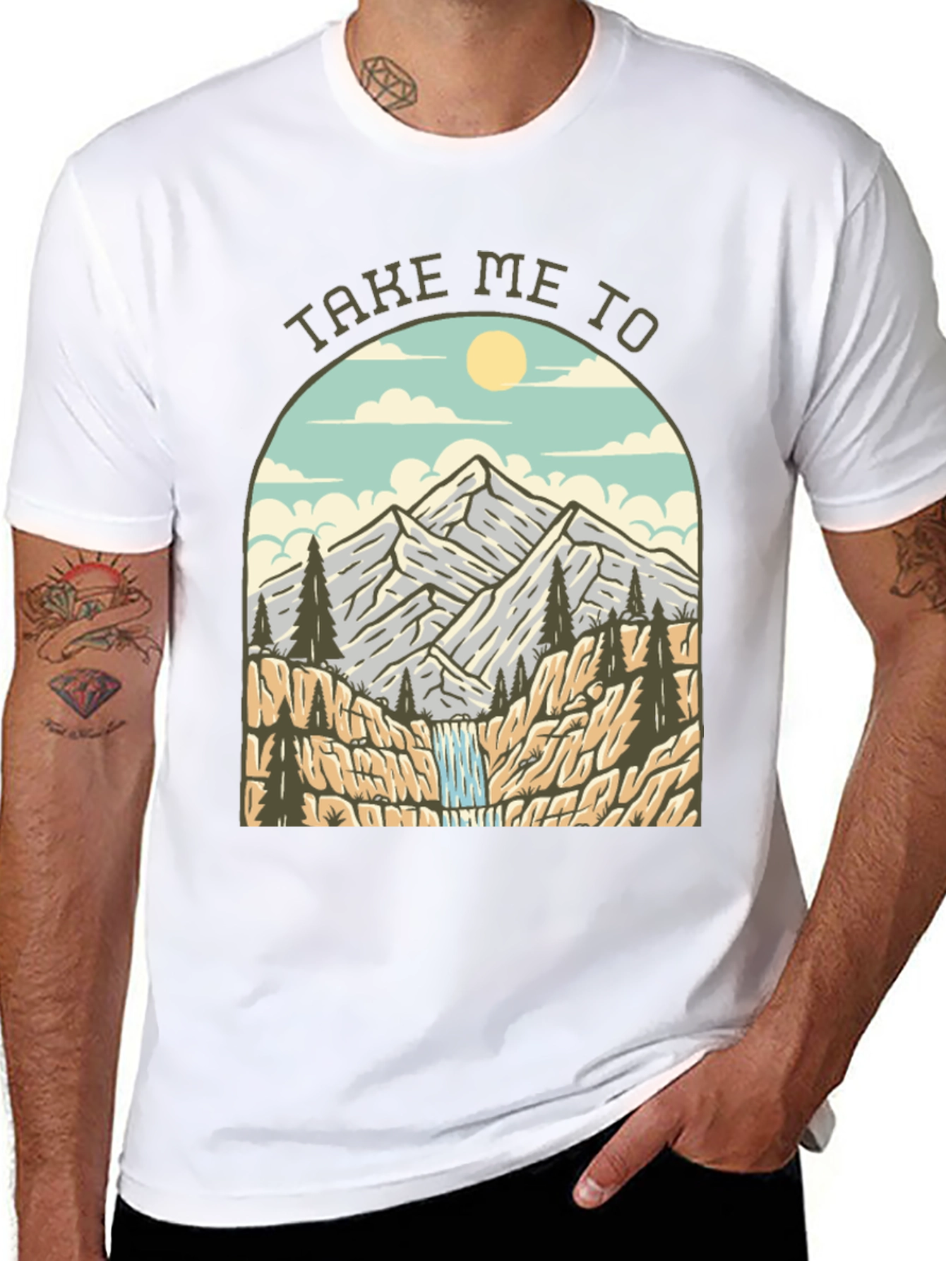 Mountain Adventure Graphic Tee