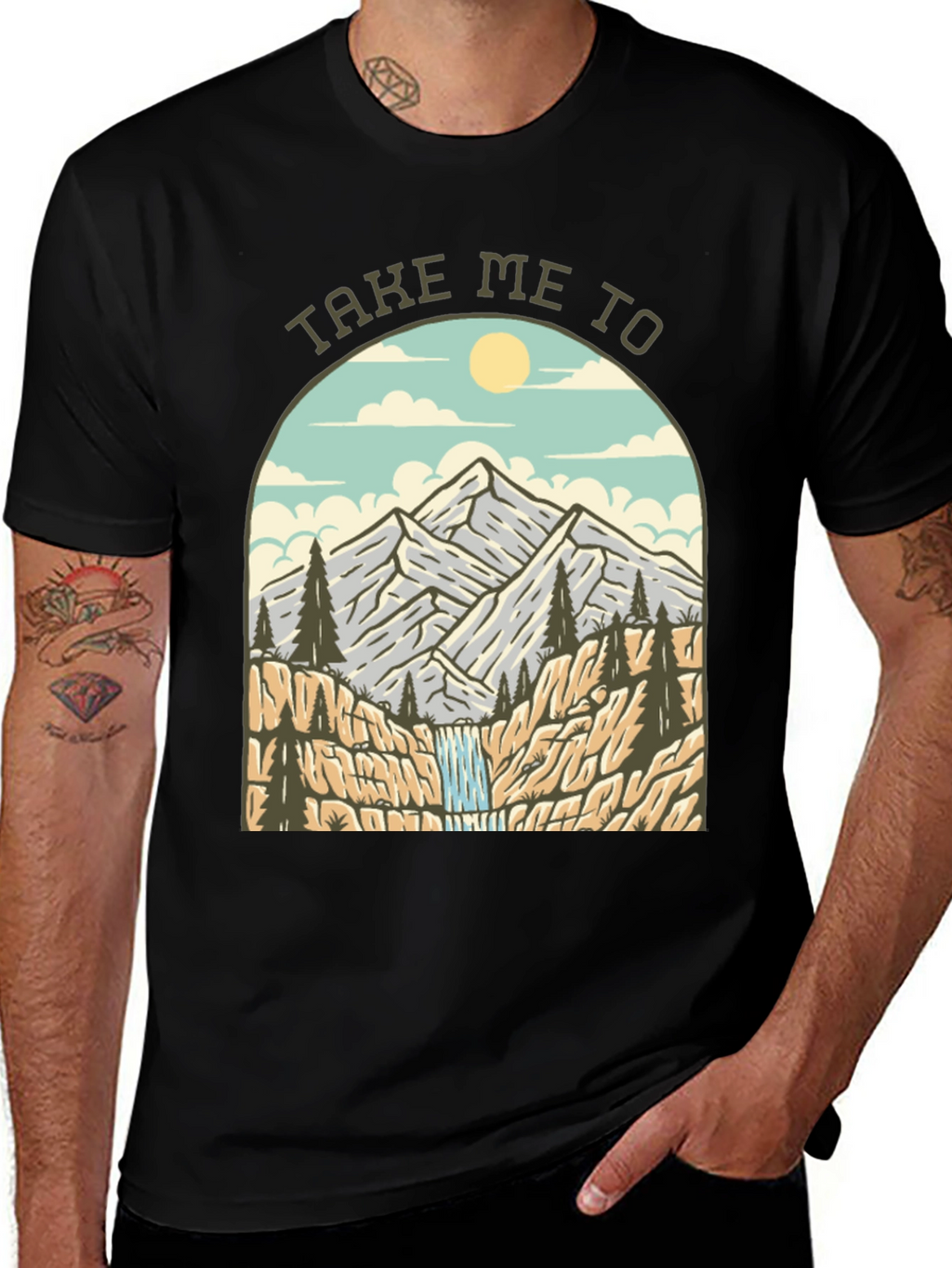 Mountain Adventure Graphic Tee