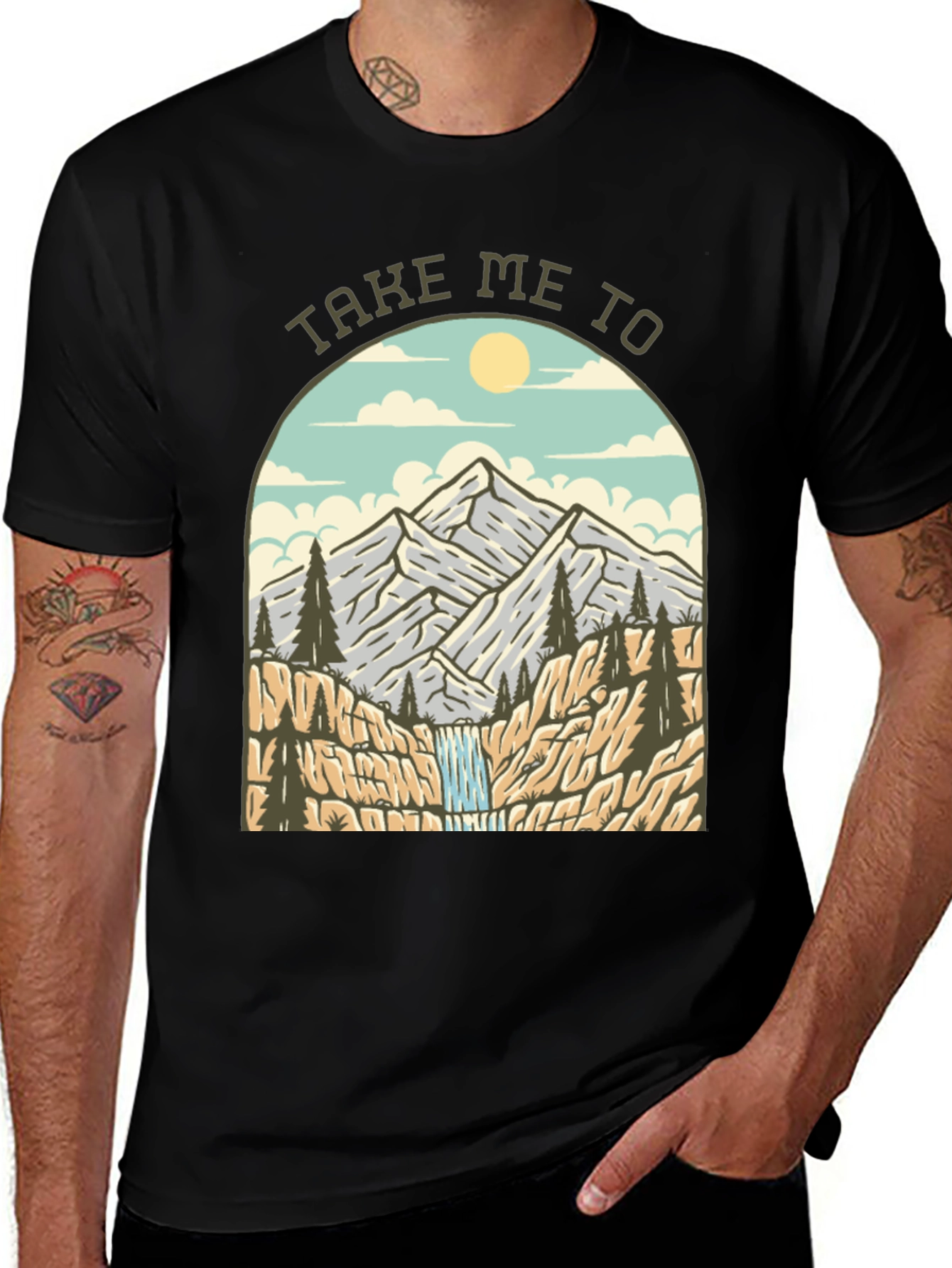 Mountain Adventure Graphic Tee